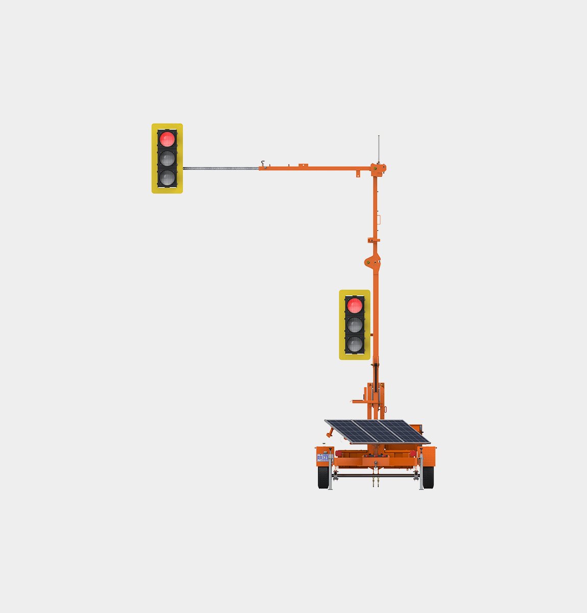 Trailer-Mounted Traffic Signals